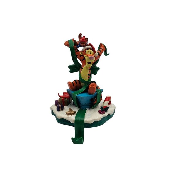 Vintage Disney It's A Small World Holiday - Tigger & Roo Stocking Holder - Picture 2 of 16